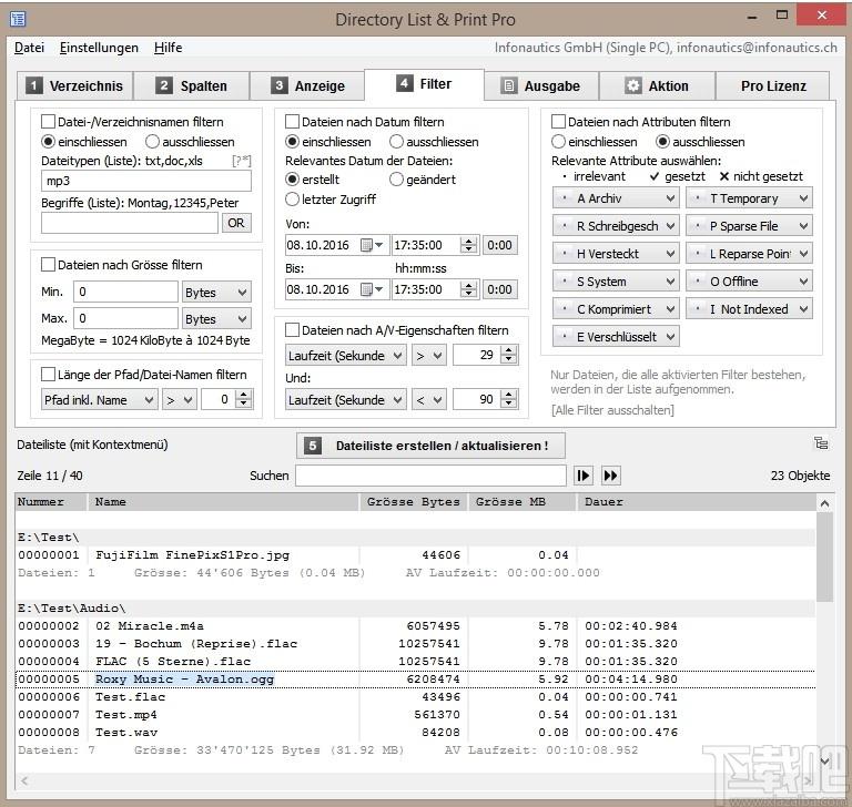Directory List&Print Pro下载,目录列表打印工具,文件管理
